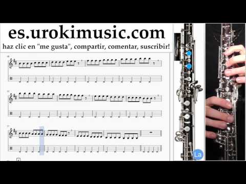 Como Tocar Oboe Romeo Santos - Propuesta Indecente Parte#1 Clases Notas Musicales Tutorial