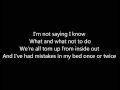 What and What Not lyrics - Bayside