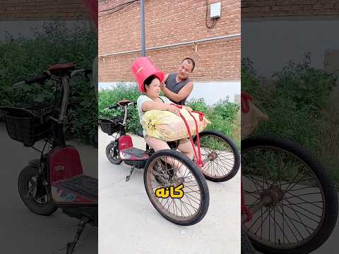 عندما يكون لديك الكثير من الأشياء وسكوتر واحد😂🛵