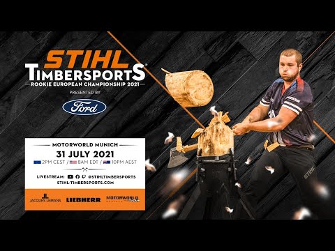 STIHL TIMBERSPORTS® Rookie European Championship 2021 (English commentary)