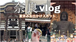 【夏休みvlog】弾丸で奈良へお出かけしてきました🫎🍉