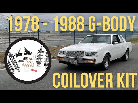 1978-1988 GM G-Body Front & Rear Coilover Kit