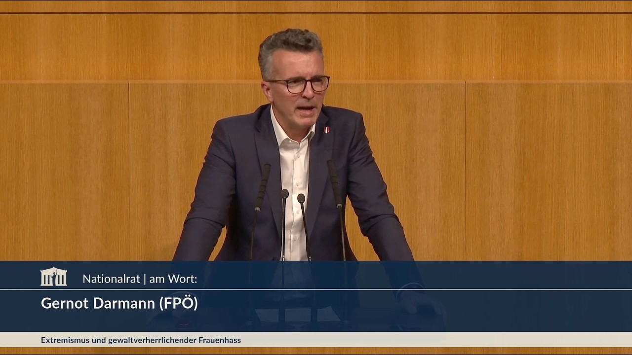 Gernot Darmann - Frauenhass als Symptom von Extremismus evaluieren - 23.4.2026