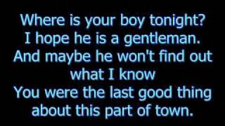 Fall Out Boy - Where is your boy tonight? (With lyrics)