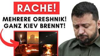 Mehrere Oreshnik & Hunderte Raketen auf Kiew! Ukraine-Parlament getroffen & Armeechef eliminiert?