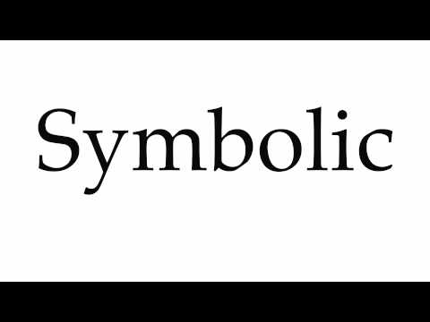 How to Pronounce Symbolic
