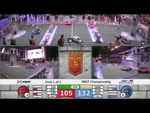 F1M1   FIRST Championship Einstein Field