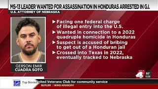 MS-13 leder wanted on weapons charges arrested in Grand Island