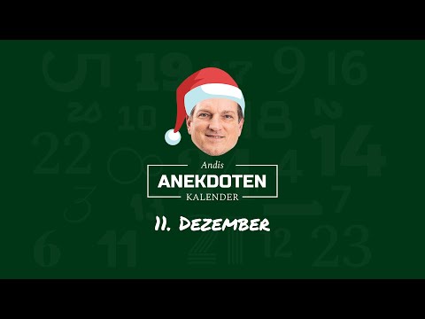 Andreas Herzog: Andis Anekdoten-Kalender 2020 | 11. Dezember