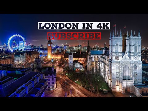 London Scene Video in 4k HDR and Relaxation Music