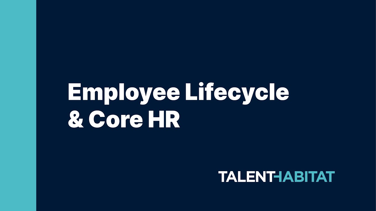 Talent Habitat - Core HR