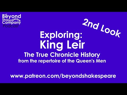 The True Chronicle of King Leir (King Lear and his Three Daughters) (Beyond Shakespeare, webcam, 2021)