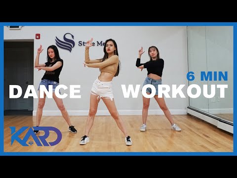 [HD] KARD - OH NANA, GUNSHOT | 6 Min K-Pop Dance Workout (Beg Level) Cardio Training at Home