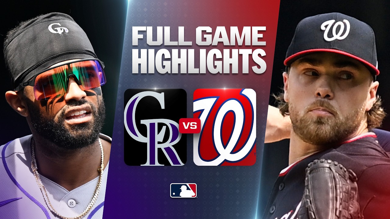 ROCKIES vs. NATIONALS: Official Full Game Highlights (August 27) | 2026 MLB Season