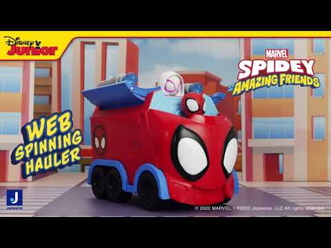 Машинка Spidey Deluxe Feature Vehicle Паутинный тягач (SNF0081)