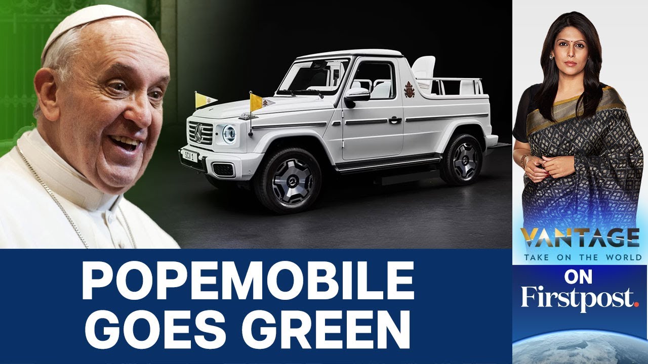Vatican Unveils Pope’s New electric Popemobile | Vantage with Palki Sharma