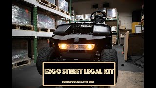 EZGO TXT Street Legal kit