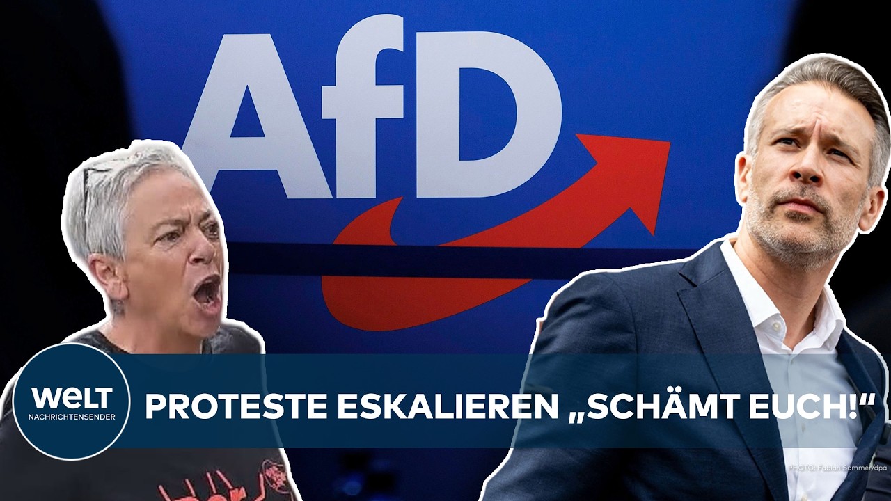 BERLIN: Heftige Eskalation bei AfD-Rundgang in Neukölln! Festnahmen, Randale und Hassrufe