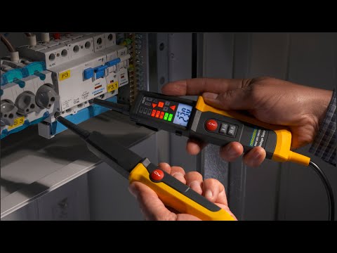 2-poliger Spannungsprüfer PAN MV-1000AD - Anwendungsvideo