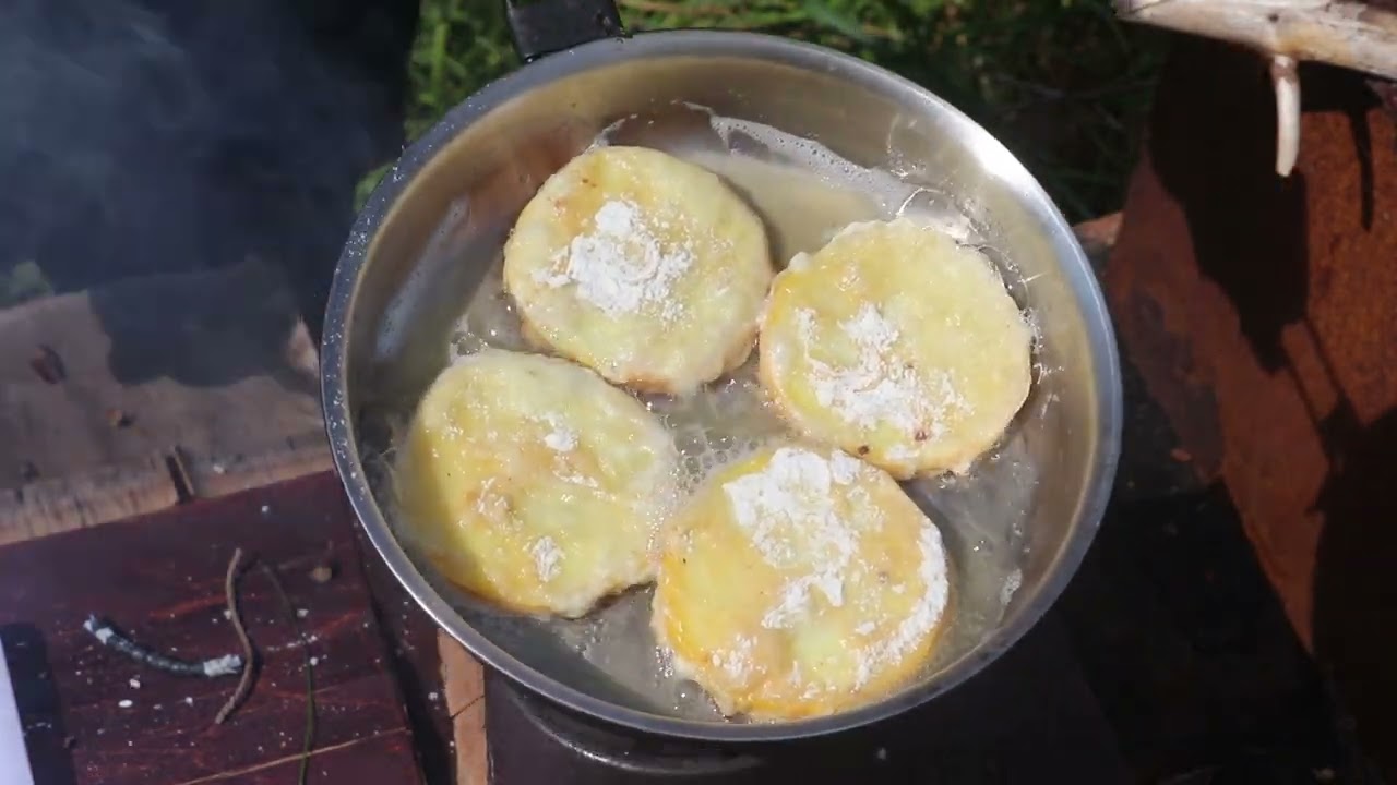 КУХНЯ ОТШЕЛЬНИКА!!!!Жаренные кабачки