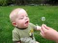 Baby Eats Flower