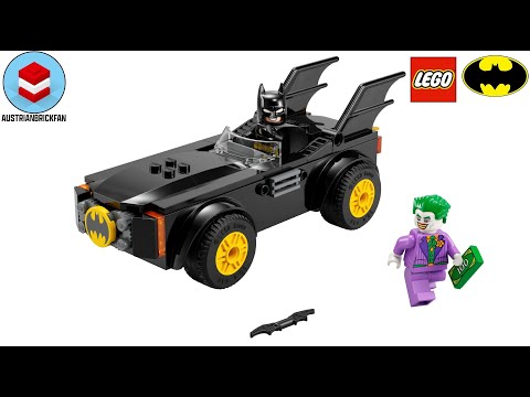 Vidéo LEGO DC Comics 76264 : La poursuite du Joker en Batmobile