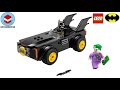 LEGO DC Comics 76264 Batmobile Pursuit Batman vs. The Joker Speed Build Review