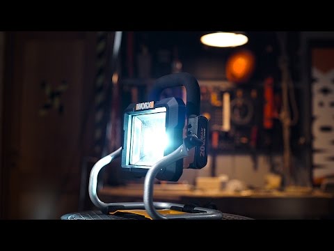 WORX WX026 Foco de trabajo 20v PowerShare.       ES