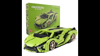 Mould King 10007 Sportovní automobil Senna GTR 1:12