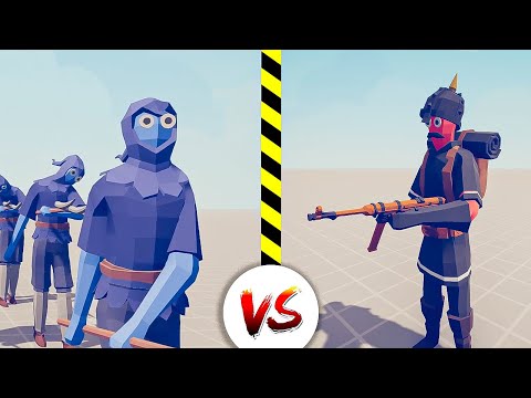 Peasants vs German Soldier (Totally Accurate Battle Simulator) Tabs