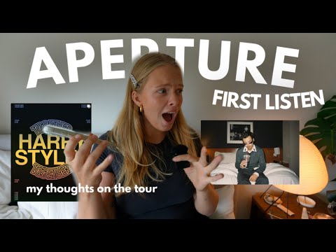 ENTERING A NEW ERA 🪩⭐️ | My thoughts on the tour & first listen to APERTURE | Hanna Marie
