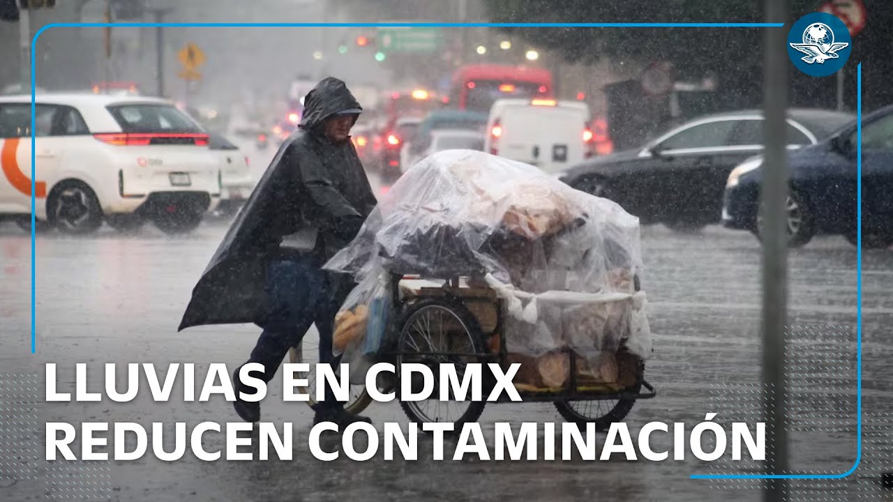 Lluvias limpiaron el cielo: capitalinos disfrutan días con menos contaminación en lo que va del 2025