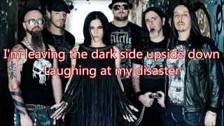 Lacuna Coil - Upsidedown (Lyrics Video) HQ Audio