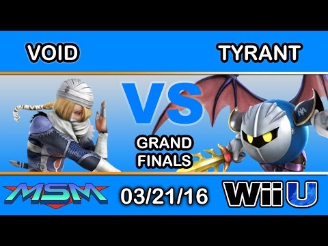 MSM 42 - 2GG | VoiD (Sheik) Vs. NME | Tyrant (Metaknight) Grand Finals - Smash Wii U