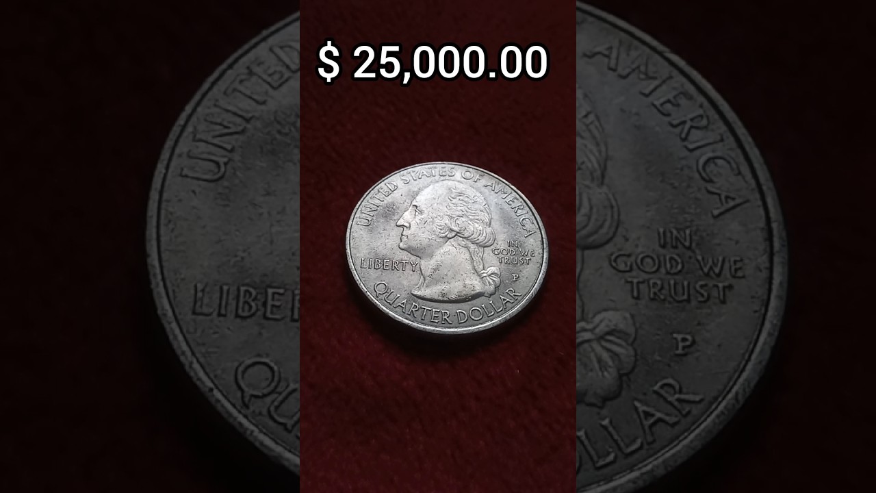 ULTRA RARE QUARTER $ 25,000.00 Don't Spend This Error Coin US Worth Money