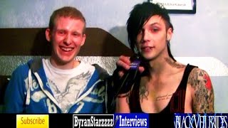 Black Veil Brides Reads 50 Shades Of Grey (Andy Biersack & Christian Coma Interview 2014)