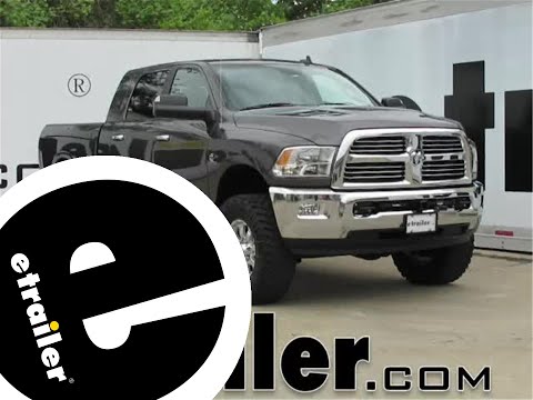etrailer | Cruiser Tuf Combo License Plate Frame Installation - 2014 Ram 2500
