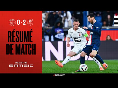 FC PSG Paris Saint Germain 0-2 FC Stade Rennais