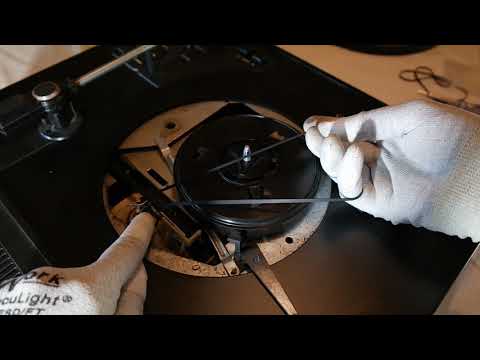 RFT Concert 2030 Stereo: Riemen und Nadel wechseln