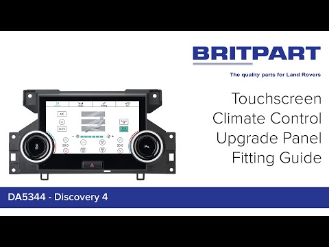 DA5344 - Touchscreen Climate Control Upgrade Panel - Discovery 4 Thumbnail