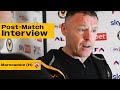 Graham Coughlan | The Gaffer Reviews Thrilling Win Over Morecambe