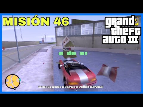 ✅GTA 3 - Misión #46 - Marchando un expreso (Español 1080p 60fps) PC, ANDROID, PS2, PS4, XBOX