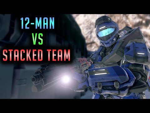 Sweaty 12-Man Warzone Game Against A Stacked Team - Halo 5