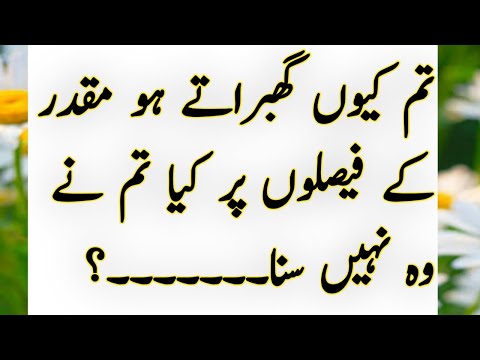 Islamic Motivational Quotes | Tum Q pareshan hoty ho | Heart touching Quotes| Honest Reviews Info