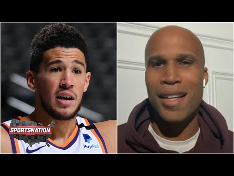 德文-布克能左手扣籃嗎？理查德-傑弗遜玩 "不發財就破產 "的遊戲| SportsNation (Can Devin Booker dunk left-handed? Richard Jefferson plays 'Get Rich or Go Broke' | SportsNation)