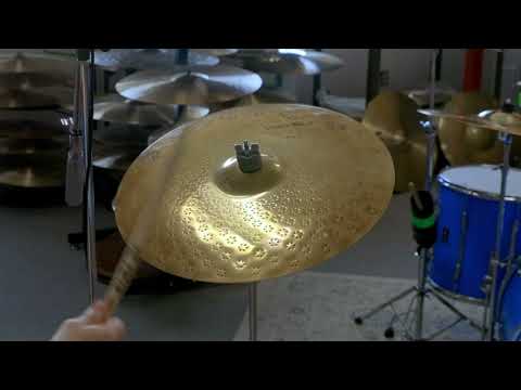 1980s Zildjian 16" Z Power Crash Cymbal 1205g image 9