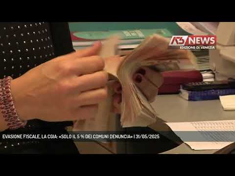 EVASIONE FISCALE, LA CGIA: «SOLO IL 5 % DEI COMUNI DENUNCIA» | 31/05/2025