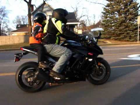 33 second clip of Braydon on my motorcycle