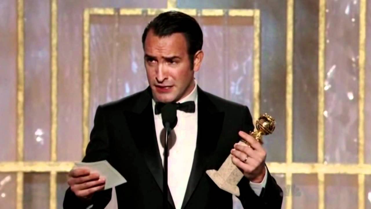 Jean Dujardin wins Golden Globe for The Artist