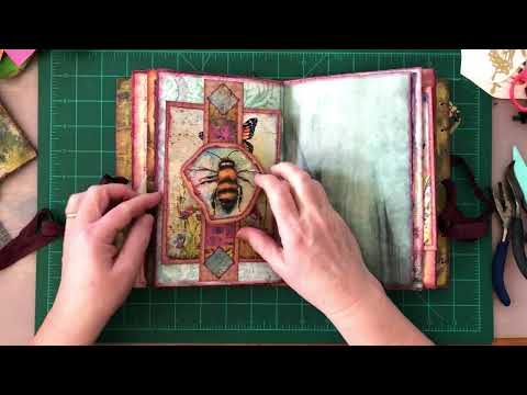 Sold! ❤️ Springtime Joy Junk Journal Flip Through Video! Cynthia St Anne Recollect and Ramble